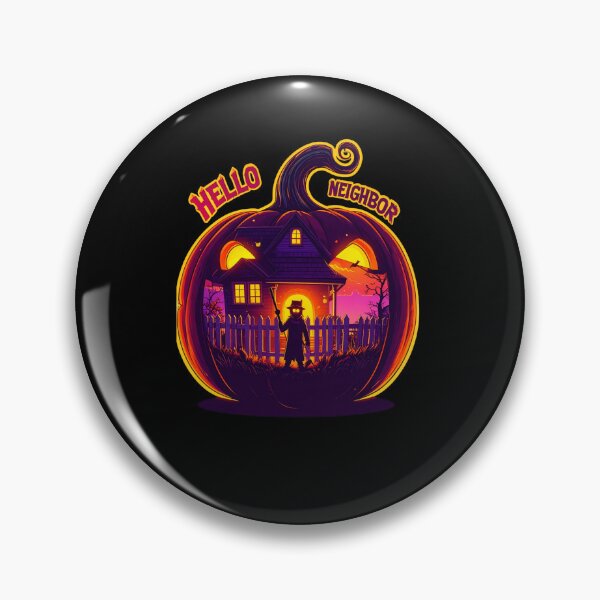 Item preview, Spooky Neighbor's Jar House | Hello Neighbor Fan Art Print designed and sold by Alicjareign.