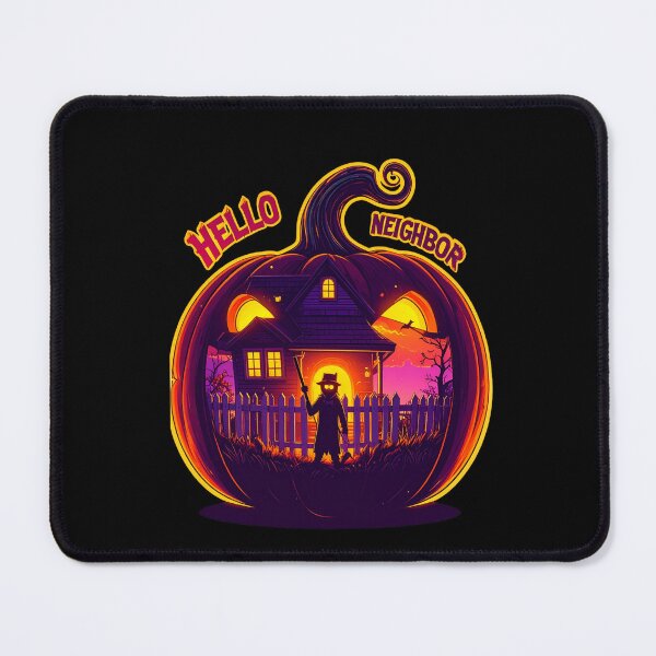 Item preview, Spooky Neighbor's Jar House | Hello Neighbor Fan Art Print designed and sold by Alicjareign.