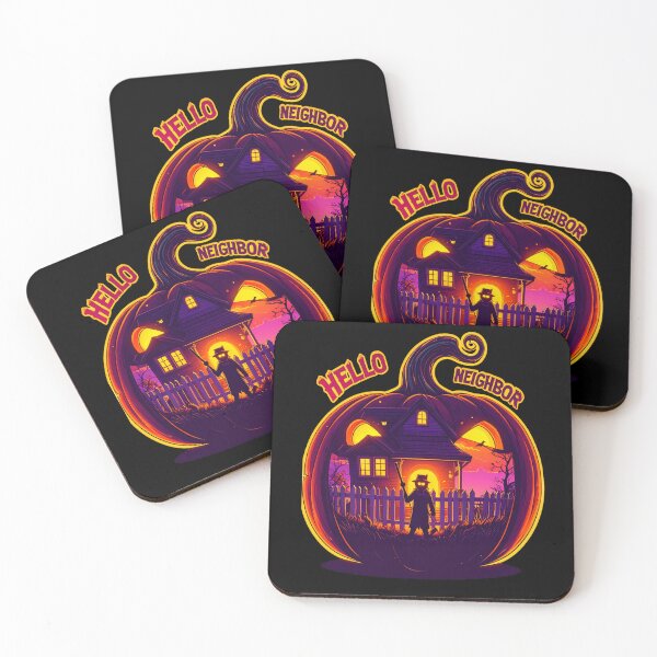 Item preview, Spooky Neighbor's Jar House | Hello Neighbor Fan Art Print designed and sold by Alicjareign.
