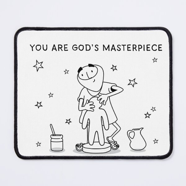 Item preview, You Are God’s Masterpiece – Inspirational Art Design designed and sold by Sore Creations.