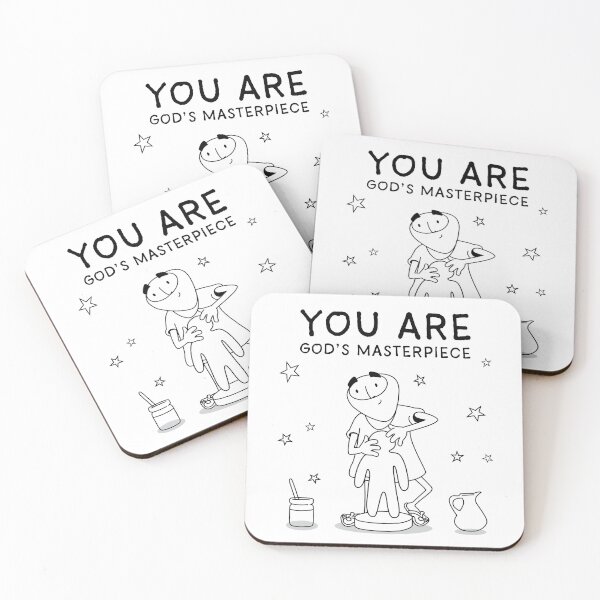 Item preview, You Are God’s Masterpiece – Inspirational Art Design designed and sold by Sore Creations.