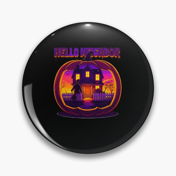 Item preview, Spooky Neighbor's Jar House | Hello Neighbor Fan Art Print designed and sold by Alicjareign.