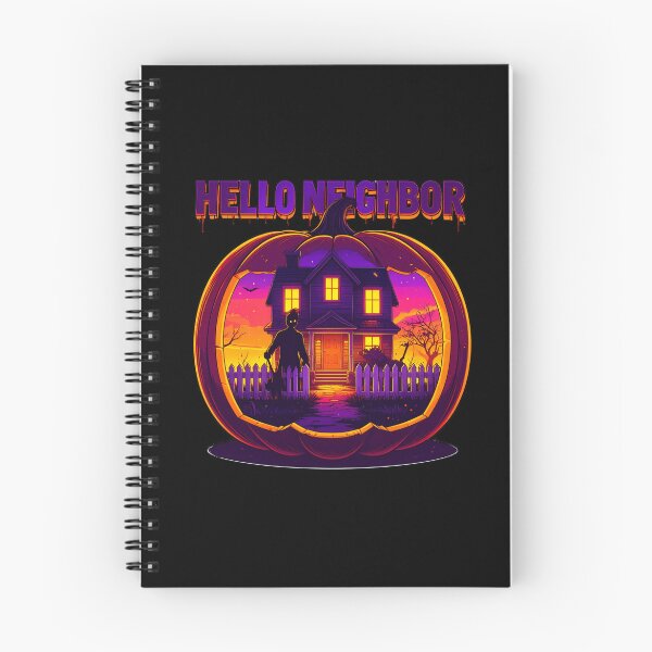 Item preview, Spooky Neighbor's Jar House | Hello Neighbor Fan Art Print designed and sold by Alicjareign.