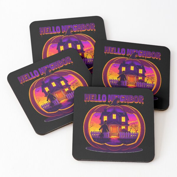 Item preview, Spooky Neighbor's Jar House | Hello Neighbor Fan Art Print designed and sold by Alicjareign.