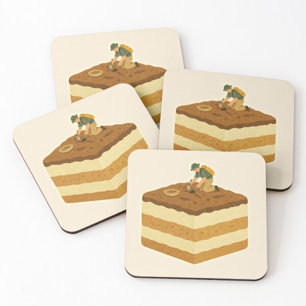 Item preview, Tiramisu Dig Site – Sweet Discovery designed and sold by Tiny Joy World.