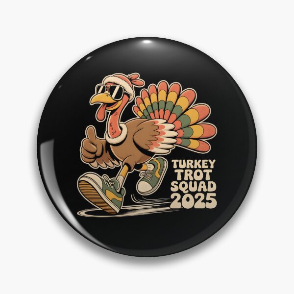 Item preview, Turkey Trot Squad 2025 - Thanksgiving Trot Race Design designed and sold by LovelyEvaDesign.