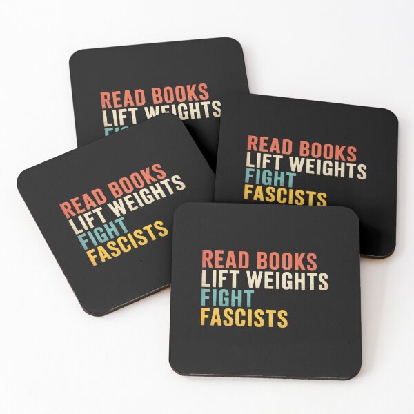 Item preview, Read Books Lift Weights Fight Fascists designed and sold by Kcgarciaso.