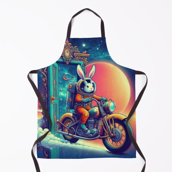 Item preview, "Astronaut Bunny Through the Portal" designed and sold by Dogandesighn.