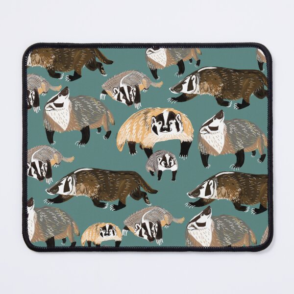 Item preview, American Badger Running designed and sold by belettelepink.