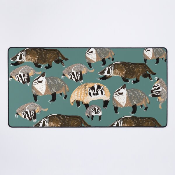 Item preview, American Badger Running designed and sold by belettelepink.