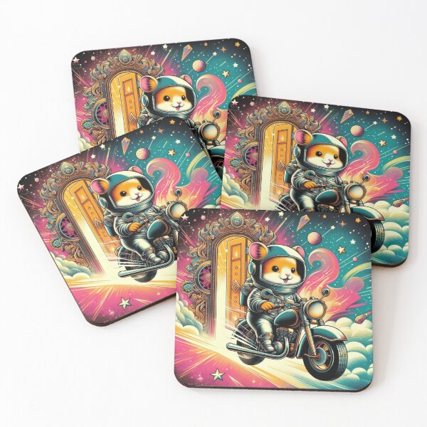 Item preview, cute astronaut hamster designed and sold by Dogandesighn.