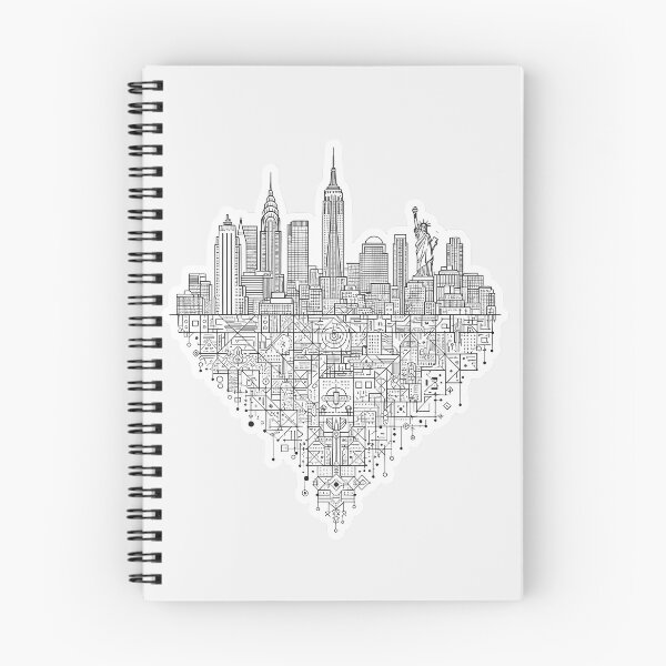 Item preview, Abstract Urban Roots: NYC Circuitry designed and sold by VIVID COLORS CLUB.
