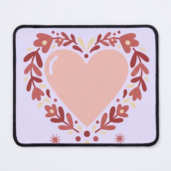 Item preview, Pastel Heart Floral Wreath Pattern designed and sold by 0606PM.
