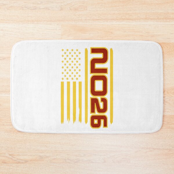 Item preview, 2026 Red Yellow USA Flag Retro designed and sold by SunfullyYours.