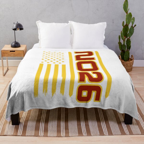 Item preview, 2026 Red Yellow USA Flag Retro designed and sold by SunfullyYours.