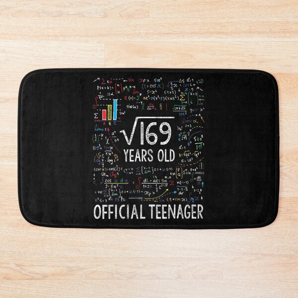 Item preview, Square Root Of 169 13 Years Old Official Teenager Birthday designed and sold by MadalynKiehn.