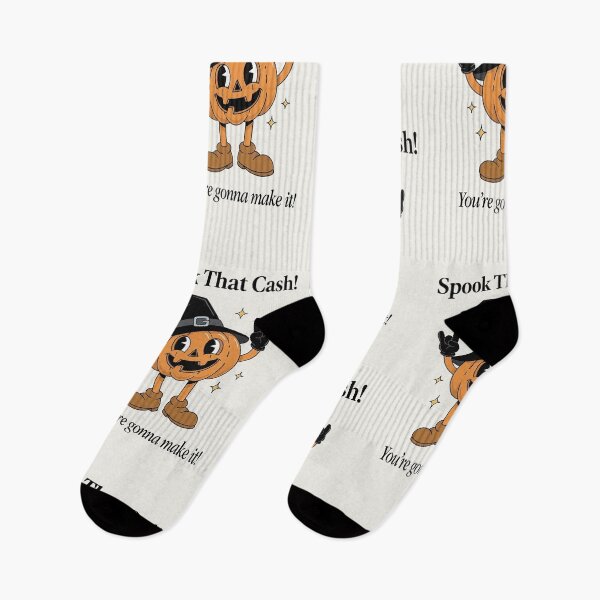 Item preview, Spook That Cash Funny Pumpkin Halloween Retro Pun designed and sold by HoopeStylee.