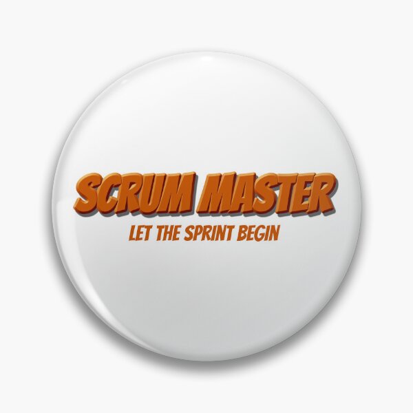 Item preview, Scrum Master start the sprint designed and sold by benandfreya.