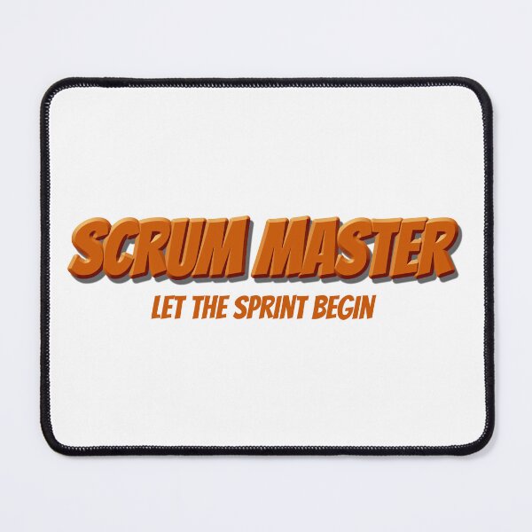 Artikelvorschau, Der Scrum Master startet den Sprint. entworfen und verkauft von benandfreya.