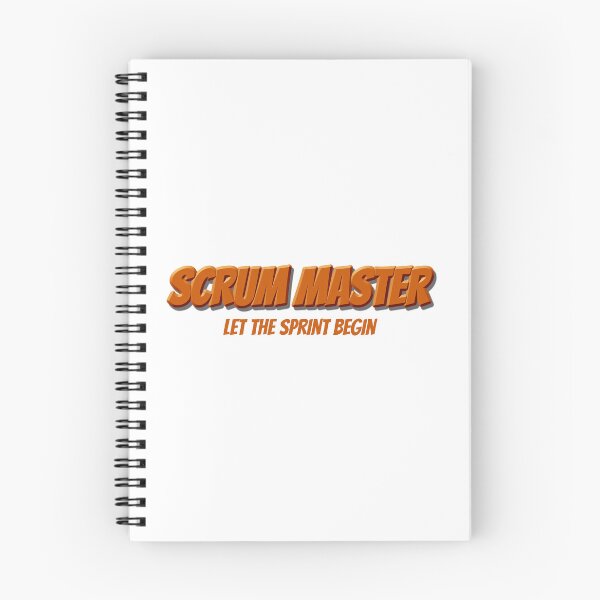 Item preview, Scrum Master start the sprint designed and sold by benandfreya.