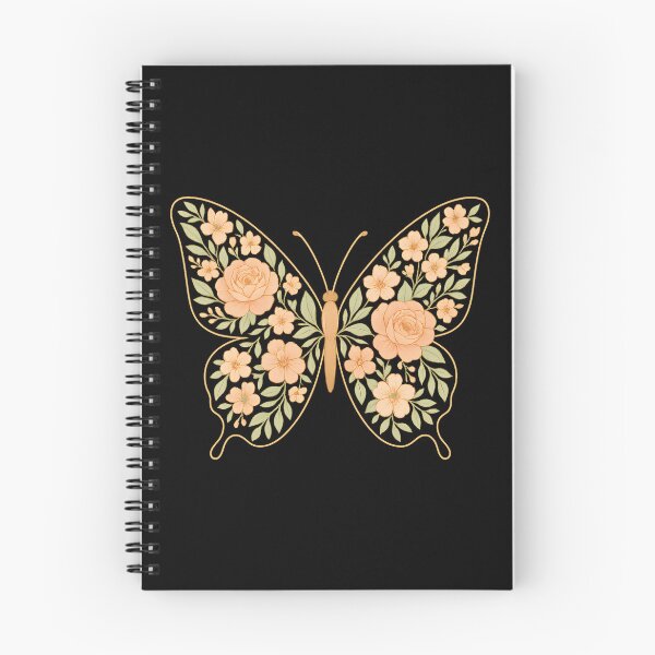 Item preview, Floral Butterfly Bloom – Nature in Harmony designed and sold by KawaiiOrbit.