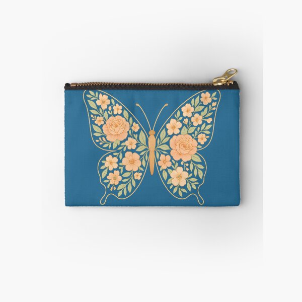 Item preview, Floral Butterfly Bloom – Nature in Harmony designed and sold by KawaiiOrbit.
