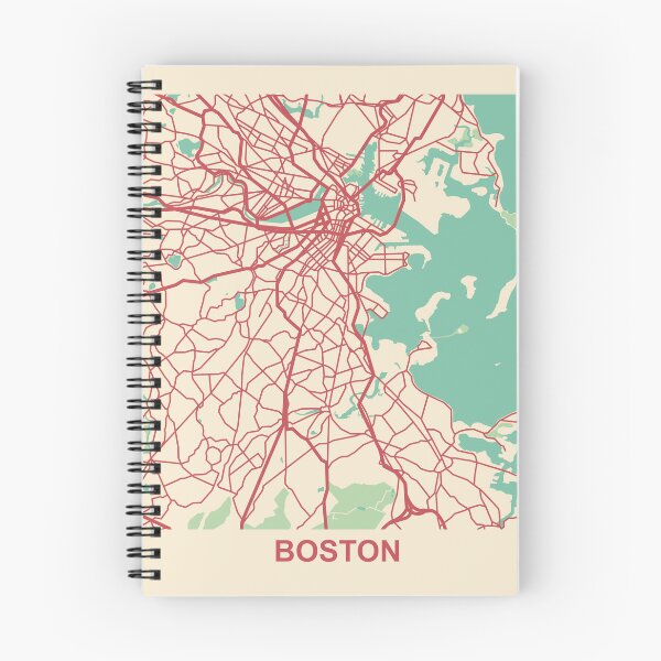 Item preview, Boston Map USA designed and sold by MapsByLeo.