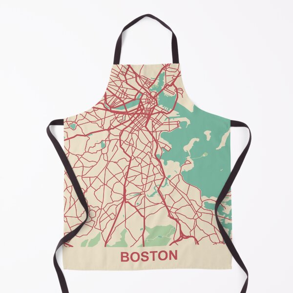Item preview, Boston Map USA designed and sold by MapsByLeo.