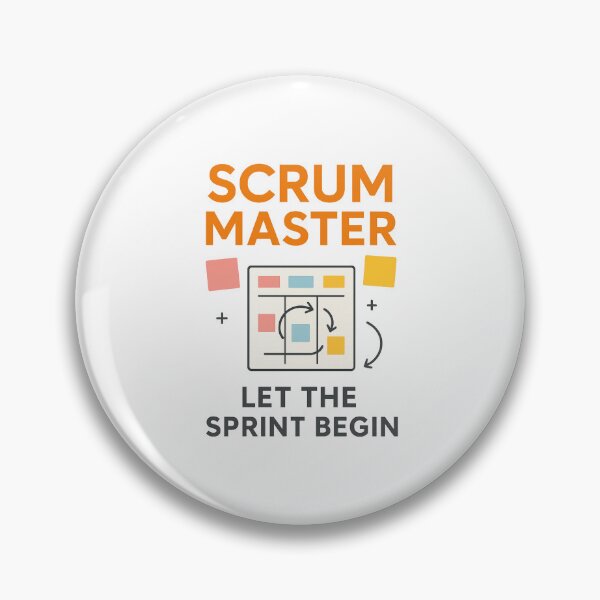 Item preview, Scrum Master sprint begin designed and sold by benandfreya.