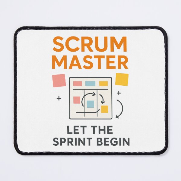 Item preview, Scrum Master sprint begin designed and sold by benandfreya.