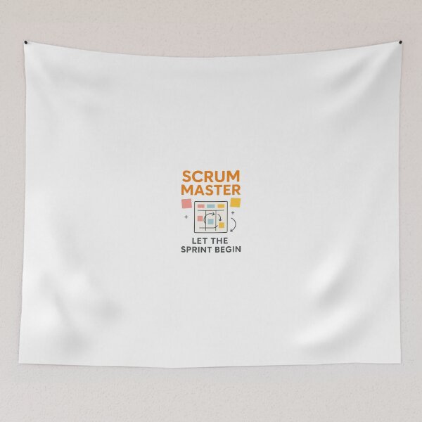 Item preview, Scrum Master sprint begin designed and sold by benandfreya.