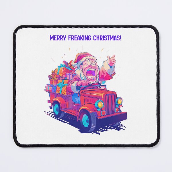 Item preview, Road rage santa designed and sold by Pastel & Neon art store.