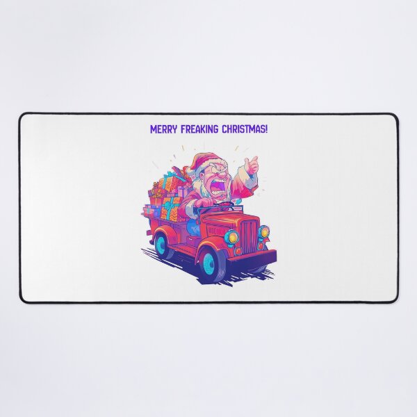 Item preview, Road rage santa designed and sold by Pastel & Neon art store.