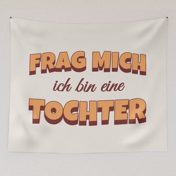 Item preview, ASK ME – Statement Design against patriarchal rhetoric designed and sold by VariousGoodies.