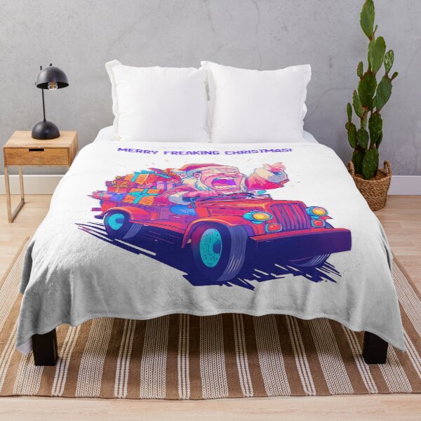Item preview, Road rage santa designed and sold by Pastel & Neon art store.