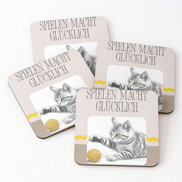 Item preview, Playful cat with text design designed and sold by BenCoStyle.