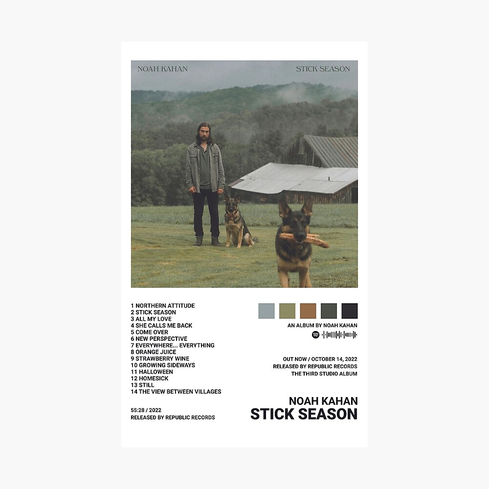 Noah Kahan - Stick Season Poster