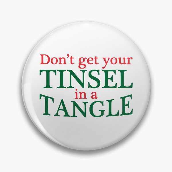 Item preview, Don't Get Your Tinsel in a Tangle  C081 designed and sold by Persnicketee.