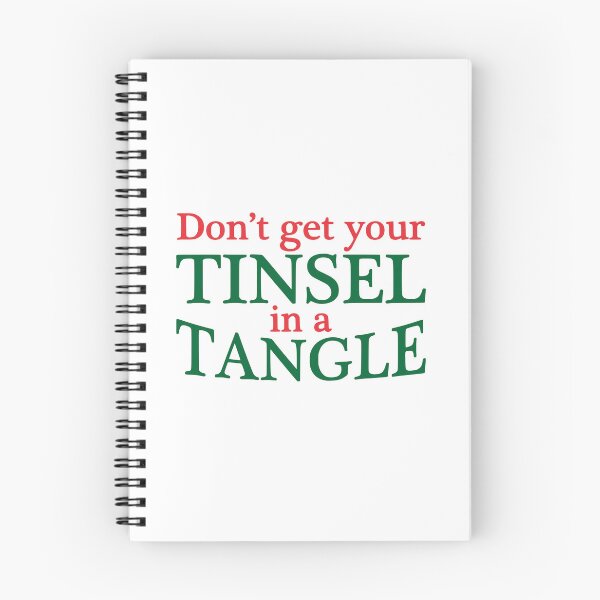 Item preview, Don't Get Your Tinsel in a Tangle  C081 designed and sold by Persnicketee.