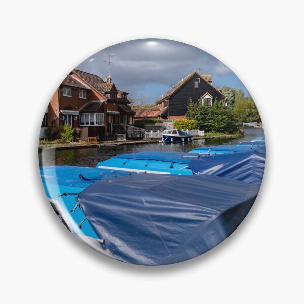 Item preview, Boats on the Bure in Wroxham, Norfolk Broads designed and sold by yackers1.