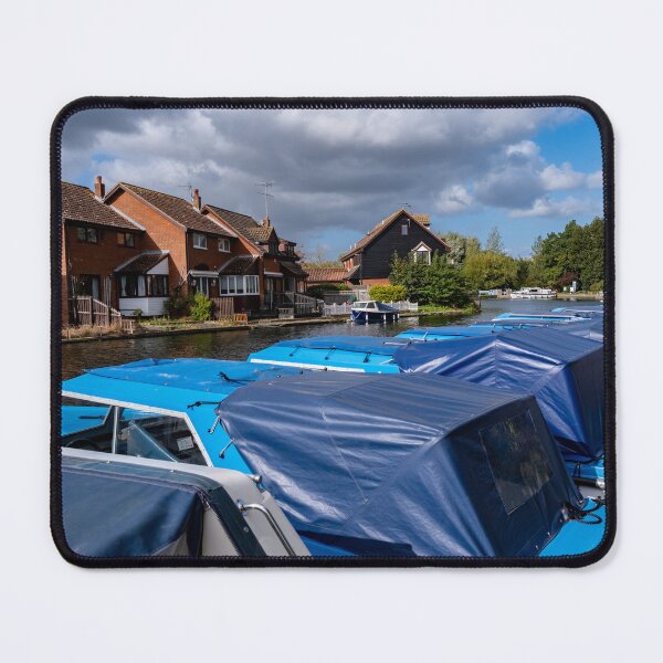 Item preview, Boats on the Bure in Wroxham, Norfolk Broads designed and sold by yackers1.