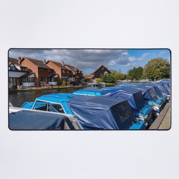 Item preview, Boats on the Bure in Wroxham, Norfolk Broads designed and sold by yackers1.