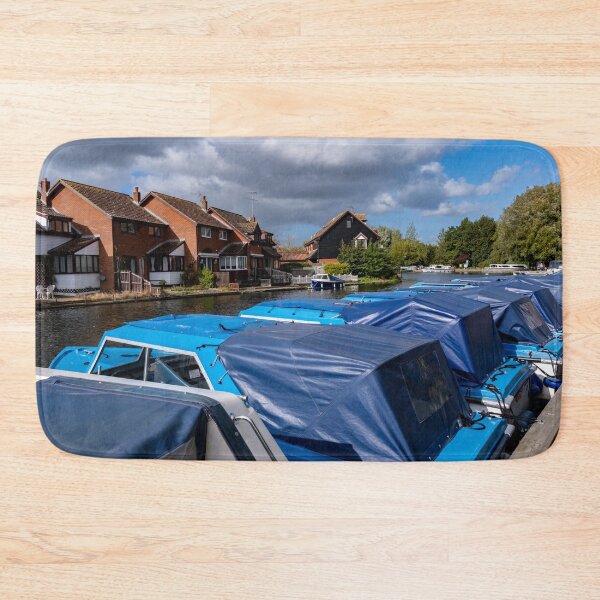 Item preview, Boats on the Bure in Wroxham, Norfolk Broads designed and sold by yackers1.