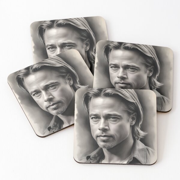 Item preview, Brad Pitt designed and sold by WorldofCharcoal.