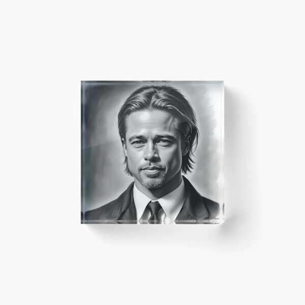 Item preview, Brad Pitt designed and sold by WorldofCharcoal.