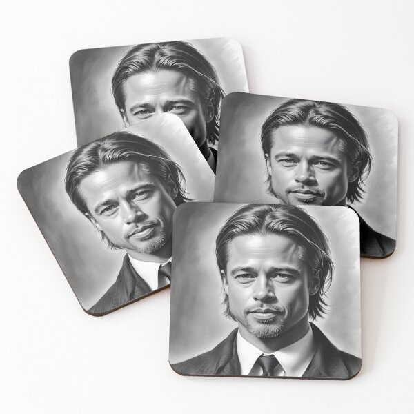 Item preview, Brad Pitt designed and sold by WorldofCharcoal.