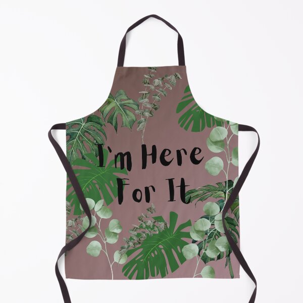 Item preview, Green and mauve Here for it design designed and sold by Extremeallie.