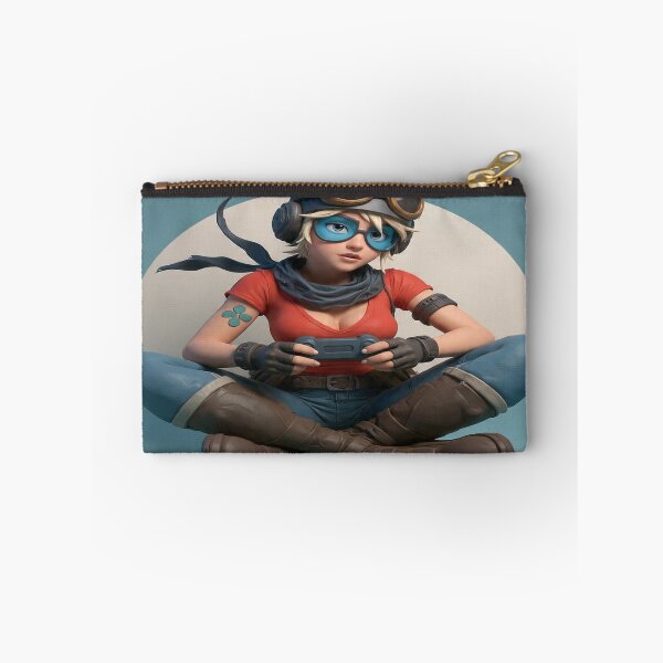 Item preview, Cool Gamer Girl 3D Art – Geek Chic Character Illustration designed and sold by A2JRetro.