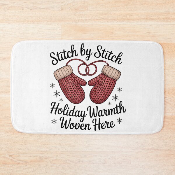 Item preview, Stitch by Stitch – Holiday Knitting Lover Shirt designed and sold by 123artistickay.