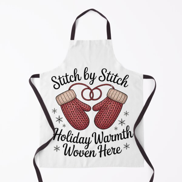 Item preview, Stitch by Stitch – Holiday Knitting Lover Shirt designed and sold by 123artistickay.